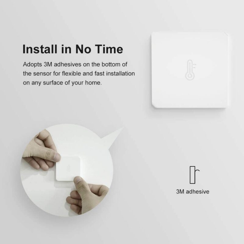 SONOFF SNZB-02 ZigBee Temperature And Humidity Sensor Sync Records Smart Monitor EWeLink APP Check Status &mdash; 51AP1e9hBxL._AC_SL1000_