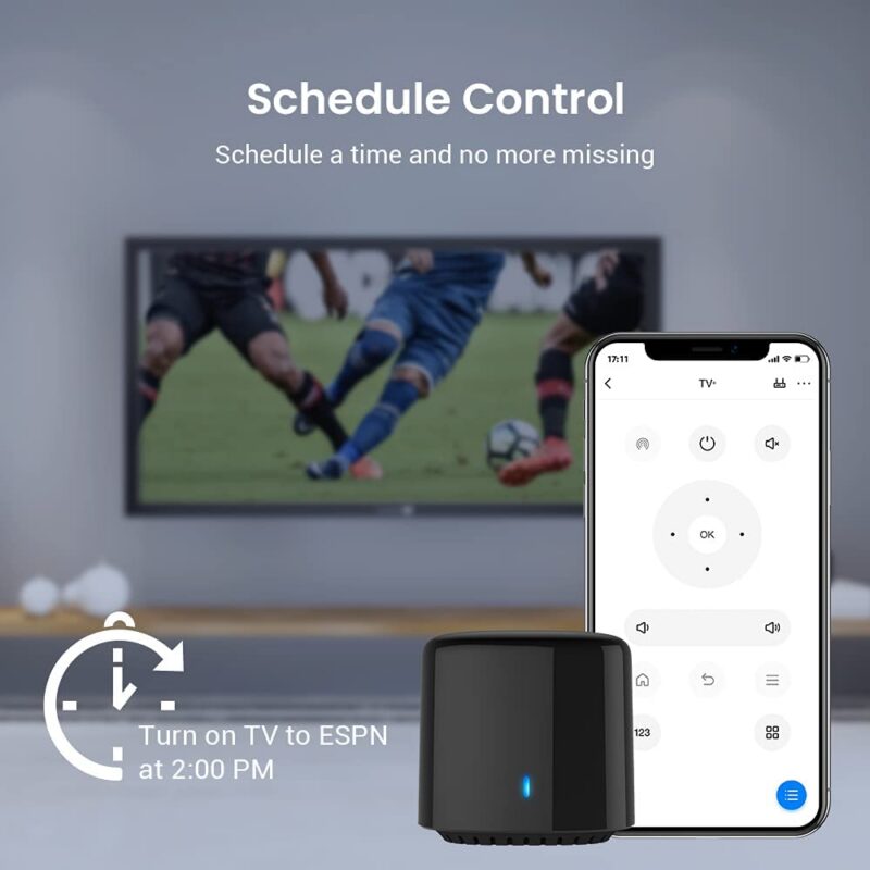 Broadlink Bestcon RM4C Mini Universal IR Blaster WiFi Infrared Remote Control Supports Alexa Google Home (Smarter Home) &mdash; 51Oj3xvgw2L._AC_SL1000_