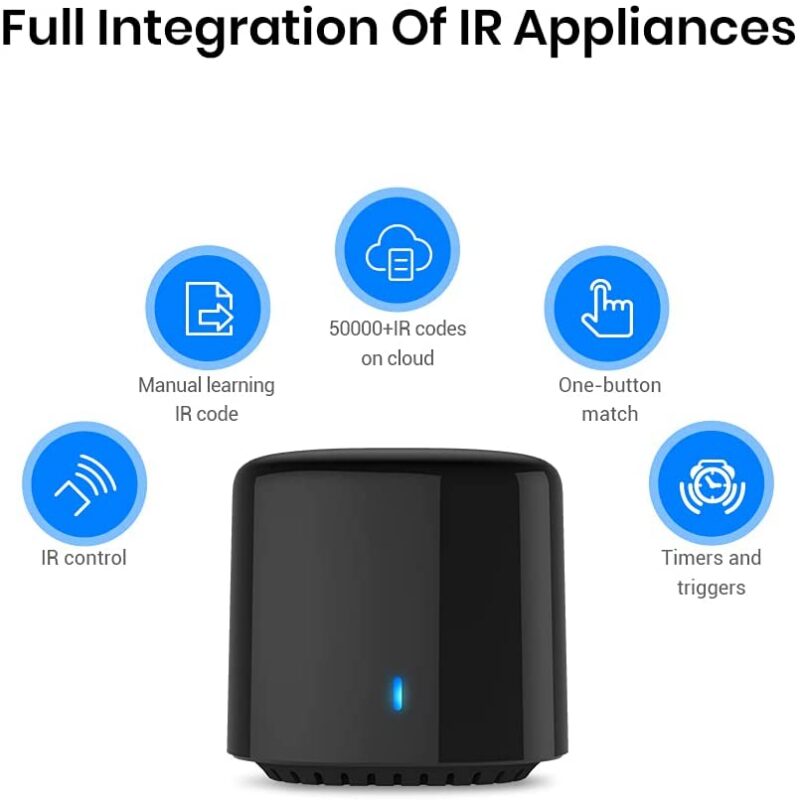 Broadlink Bestcon RM4C Mini Universal IR Blaster WiFi Infrared Remote Control Supports Alexa Google Home (Smarter Home) &mdash; 51m7ow0vKWL._AC_SL1000_