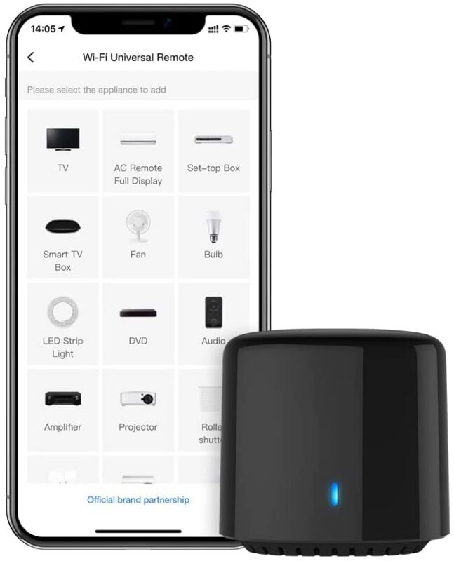 Broadlink Bestcon RM4C Mini Universal IR Blaster WiFi Infrared Remote Control Supports Alexa Google Home (Smarter Home) &mdash; 51tl8jTguWL._AC_SL1000_