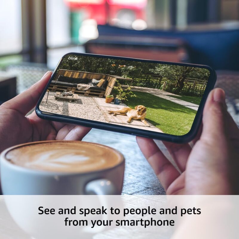 Blink Outdoor 4 (4th Gen) &ndash; Wire-free smart security camera, two-year battery life, two-way audio, HD live view, enhanced motion detection, Works with Alexa &mdash; 617qmOY-L9L._SL1000_