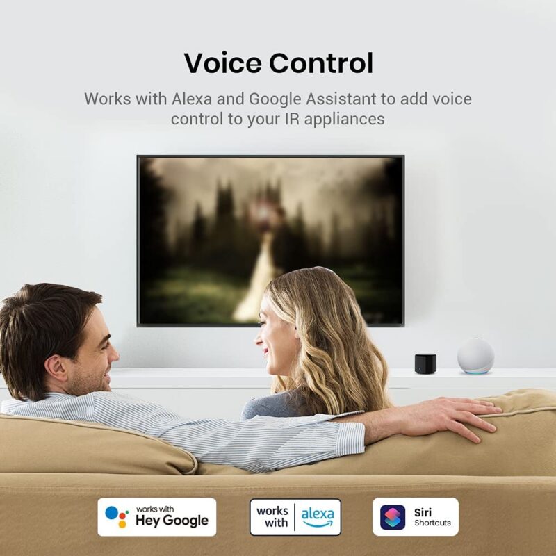 Broadlink Bestcon RM4C Mini Universal IR Blaster WiFi Infrared Remote Control Supports Alexa Google Home (Smarter Home) &mdash; 61AxojV8ySL._AC_SL1000_