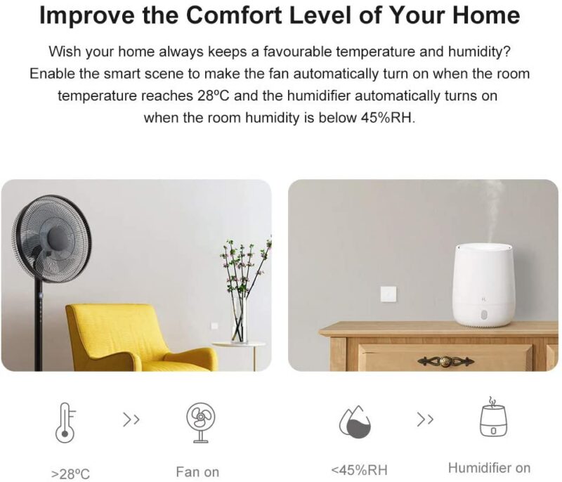 SONOFF SNZB-02 ZigBee Temperature And Humidity Sensor Sync Records Smart Monitor EWeLink APP Check Status &mdash; 61lM2grlFDL._AC_SL1000_