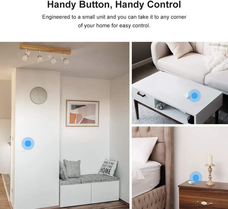 SONOFF SNZB-01 Zigbee Wireless Switch Three Actions Hand Button One-Tap Pairing Customize Button Actions &mdash; 61yqGHpTrEL._AC_SL1000_