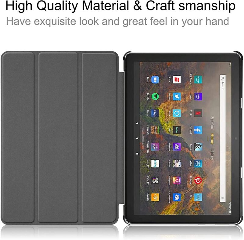 Case For Amazon Fire HD 10 / Fire HD 10 Plus (11th Generation, 2021) Auto Sleep & Awake Ultra Slim Case Cover Casing Tablet Protective Shell &mdash; 71g2qQCS+AS._AC_SL1500_