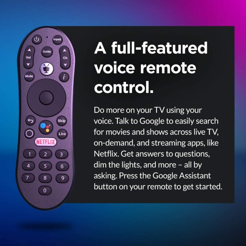TiVo Stream 4K &ndash; Every Streaming App and Live TV on One Screen &ndash; 4K UHD, Dolby Vision HDR and Dolby Atmos Sound &ndash; Powered by Android TV &ndash; Plug-In Smart TV, One size &mdash; 71kDP3Fad7L._AC_SL1500_