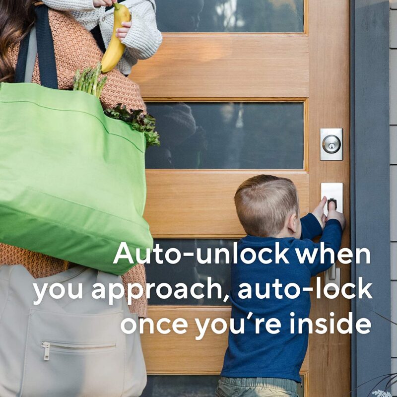 Wyze Lock WiFi And Bluetooth Enabled Smart Door Lock, Wireless & Keyless Door Entry, Hands-Free Voice Control, Amazon Alexa, Wyze Gateway &mdash; 81GhBAHjl-L._AC_SL1500_