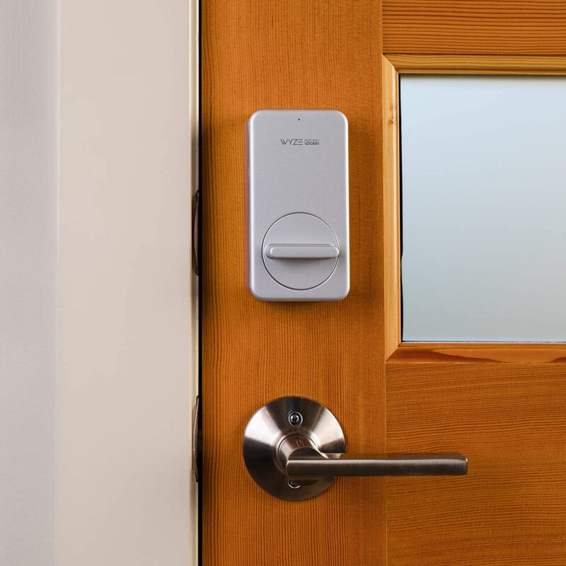 Wyze Lock WiFi And Bluetooth Enabled Smart Door Lock, Wireless & Keyless Door Entry, Hands-Free Voice Control, Amazon Alexa, Wyze Gateway &mdash; 81Lza05OHNL._AC_SL1500_