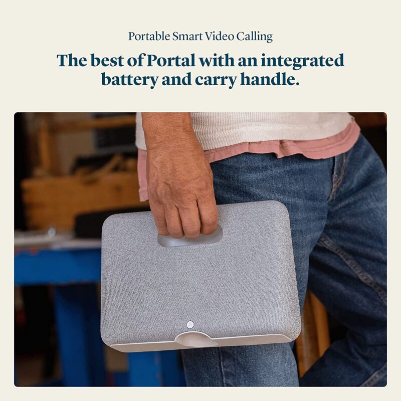 Meta Portal Go &ndash; Portable Smart Video Calling 10&rdquo; Touch Screen with Battery &mdash; 81Z4SQJQoxL._AC_SL1500_