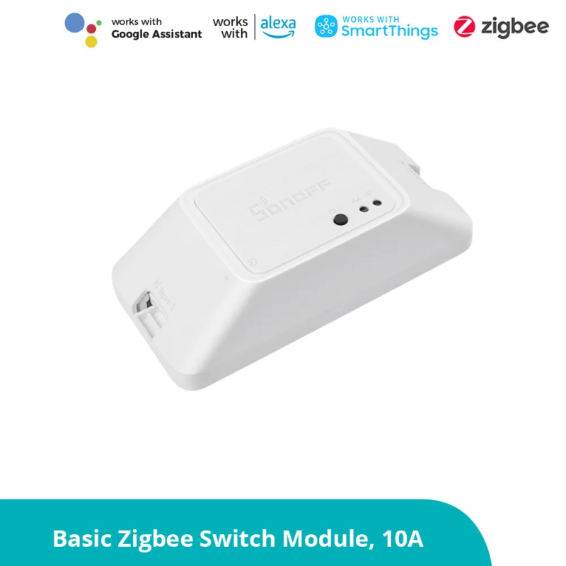 ITEAD SONOFF BASICZBR3 ZigBee DIY Wireless Smart Switch Supports Alexa ZHA Z2M Zigbee2MQTT (Smarter Home) &mdash; BASICZBR3-1