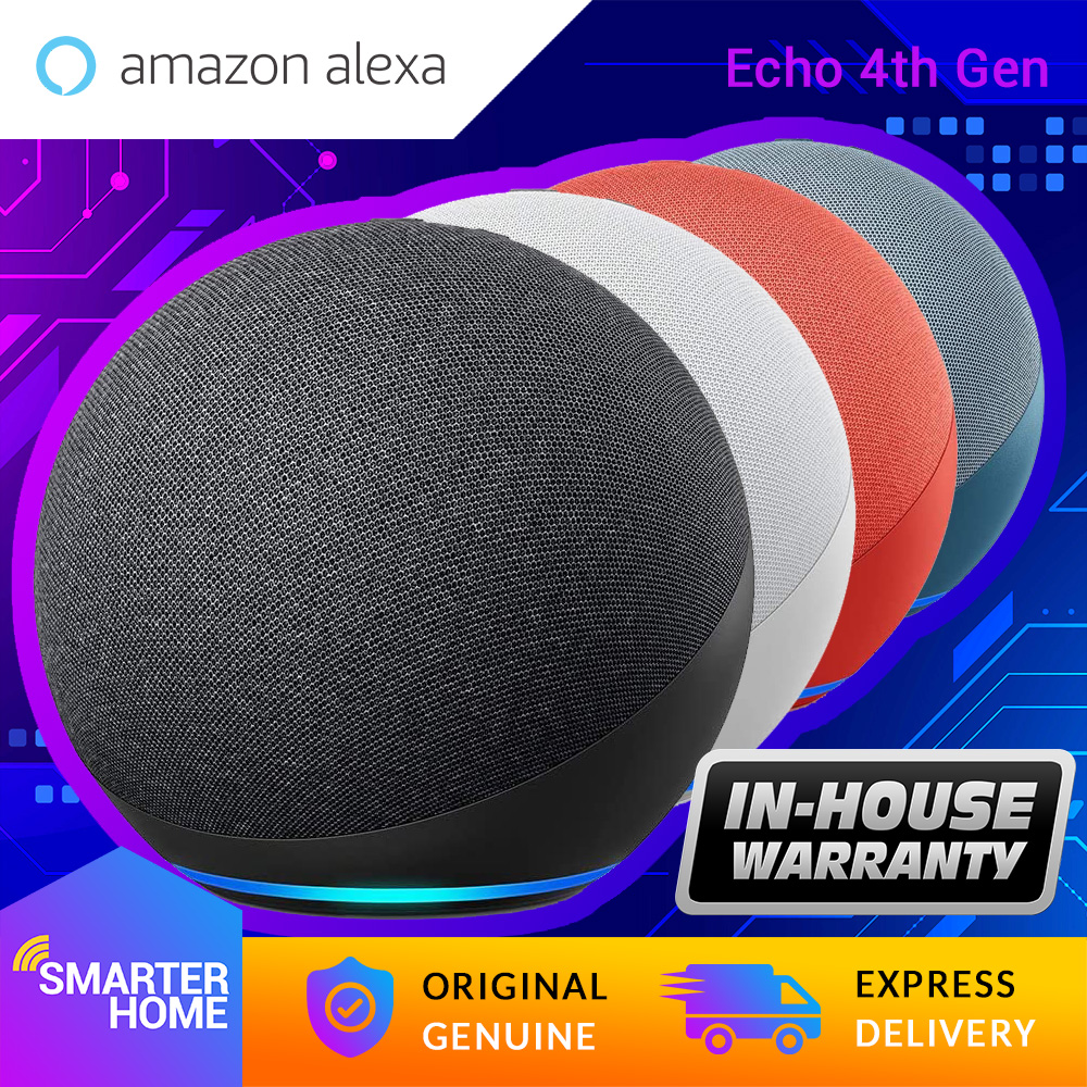 Amazon Echo 4 (4th Gen / 2020) - Smart speaker with premium sound