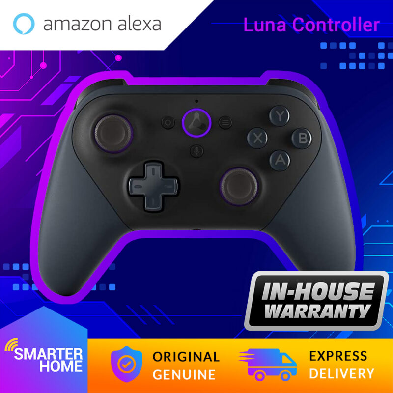 Luna Controller &ndash; The Best Wireless Gamepad Controller For Luna, Amazon&rsquo;s New Cloud Gaming Service (Smarter Home) &mdash; luna-controller