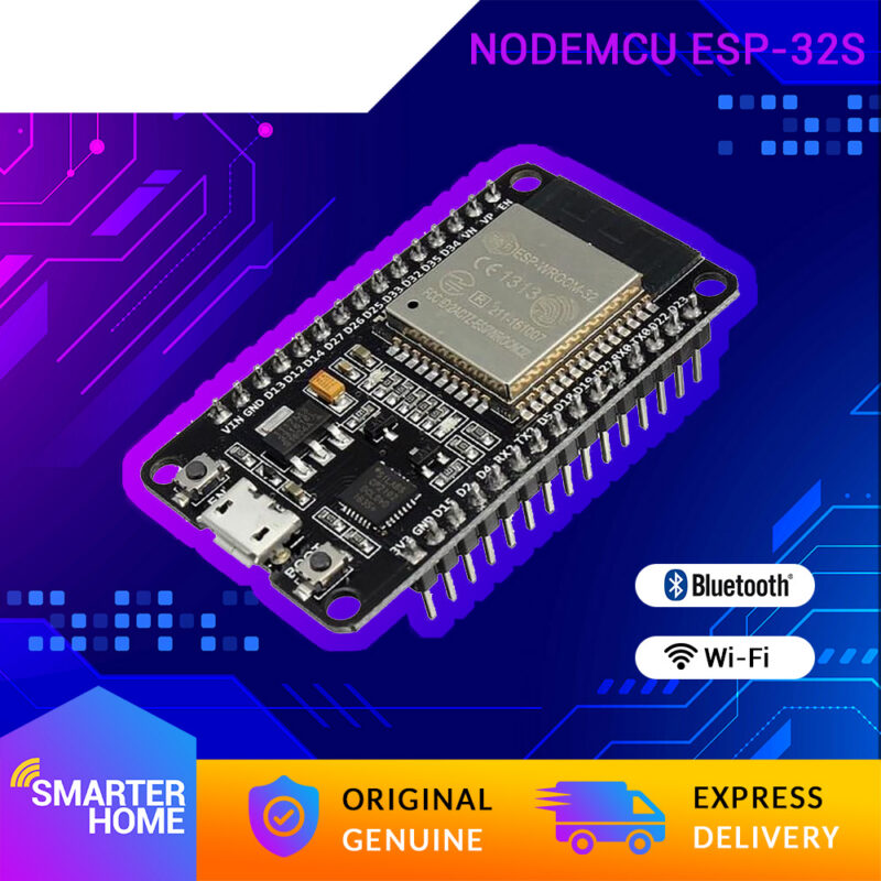 NodeMCU ESP32 Development Board WIFI Bluetooth Ultra-Low Power Consumption Dual Core ESP-32 WIFI Development Board (Smarter Home) &mdash; nodemcu-esp32